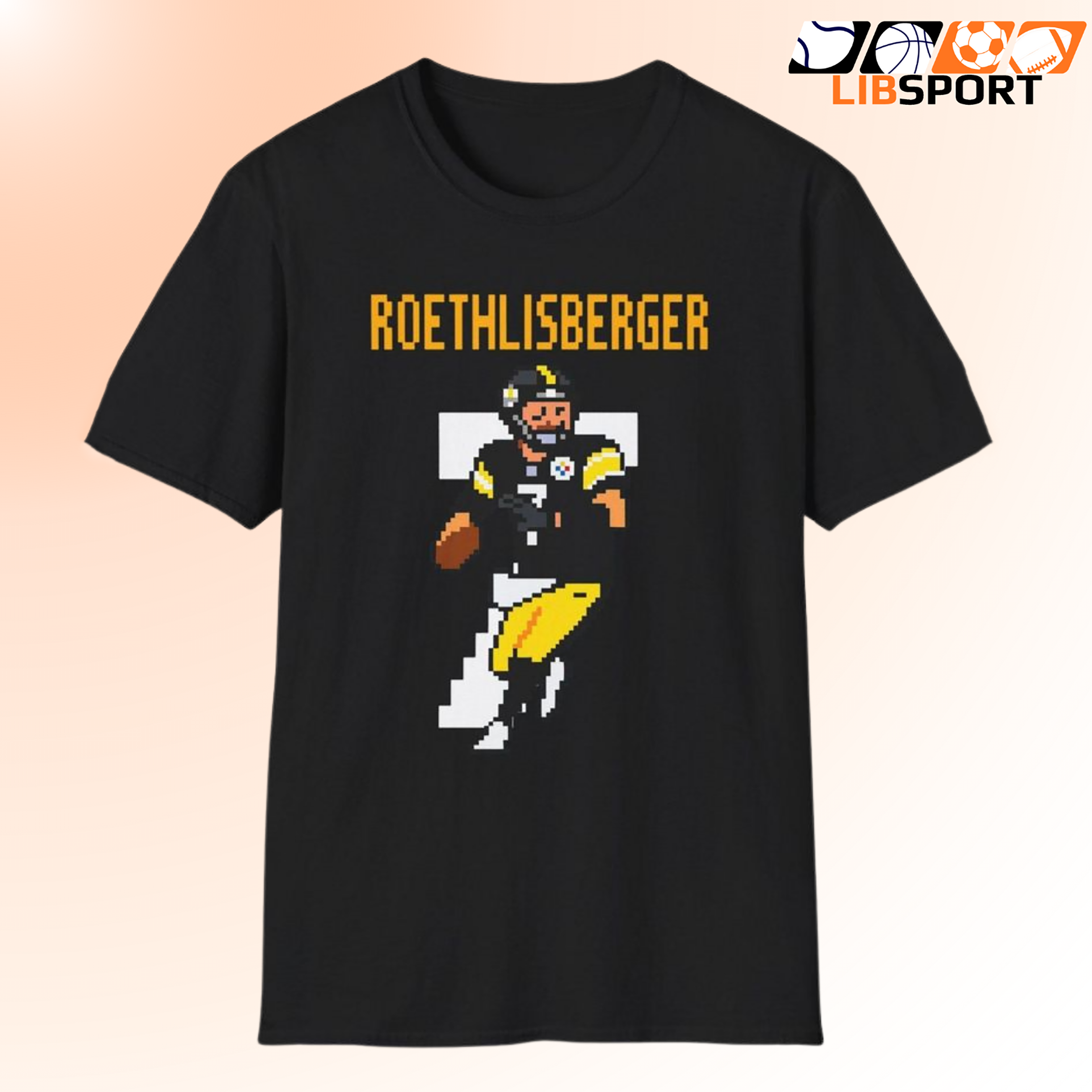 Ben Roethlisberger Shirt, Pittsburgh Steelers T-Shirt, Vintage Football Tee